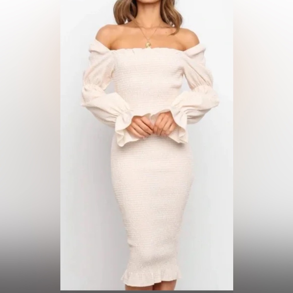 Petal&Pup Leona midi Dress